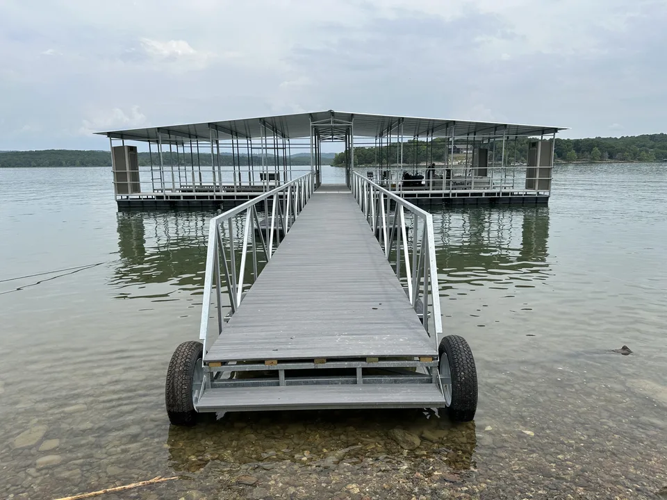 4-Slip Dock Project — project photograph 1
