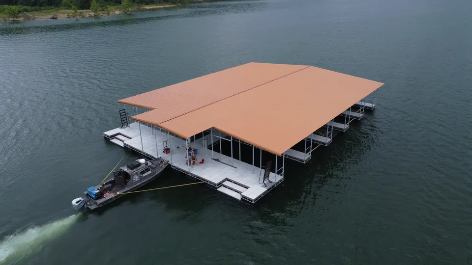 2-Slip Dock Project — project photograph 1